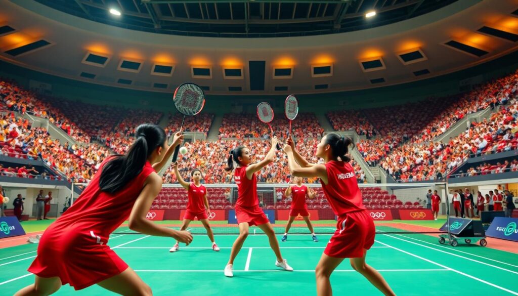 Emas Bulutangkis untuk Indonesia