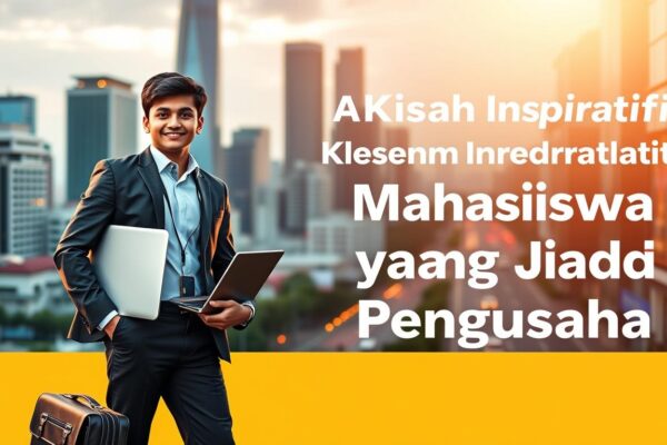 Kisah Inspiratif Mahasiswa yang Jadi Pengusaha