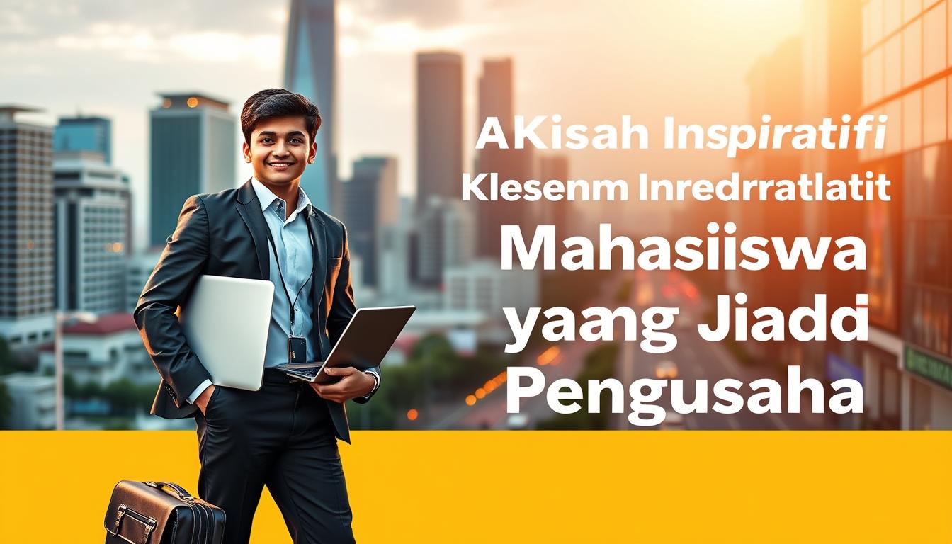 Kisah Inspiratif Mahasiswa yang Jadi Pengusaha