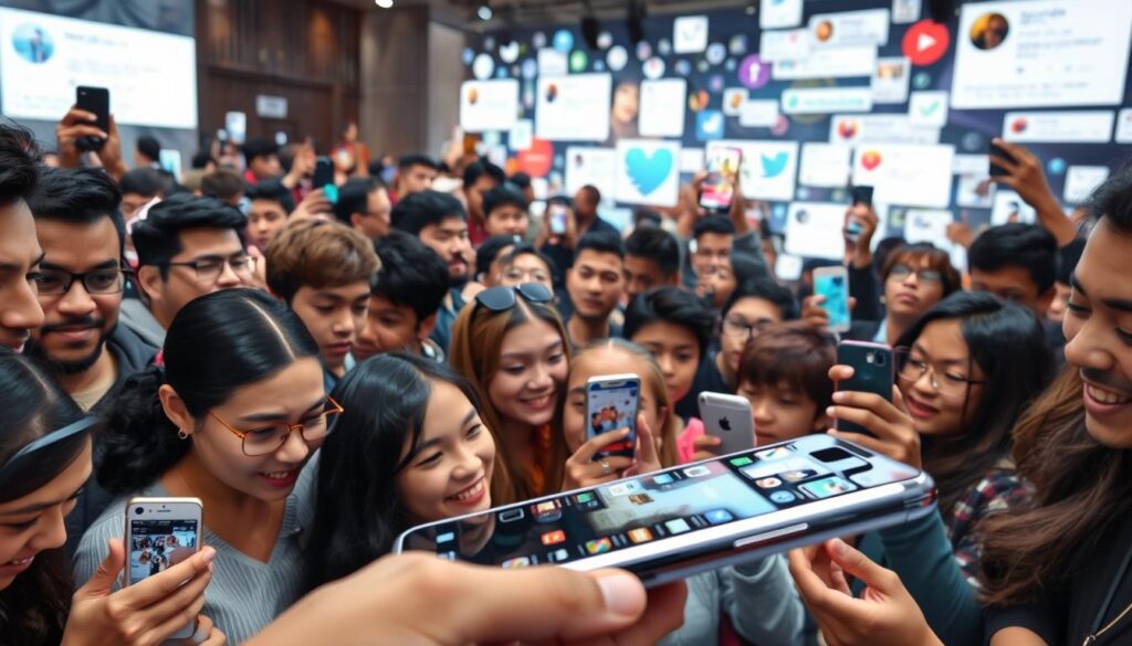 Reaksi Warganet Terhadap Peluncuran Smartphone