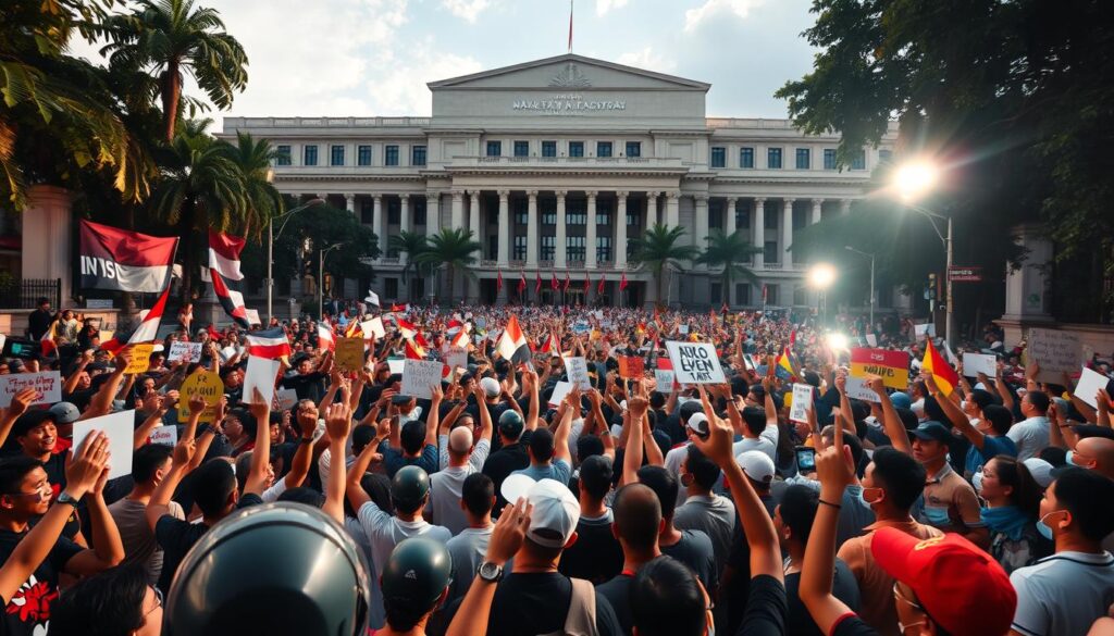 aksi demonstrasi Jakarta