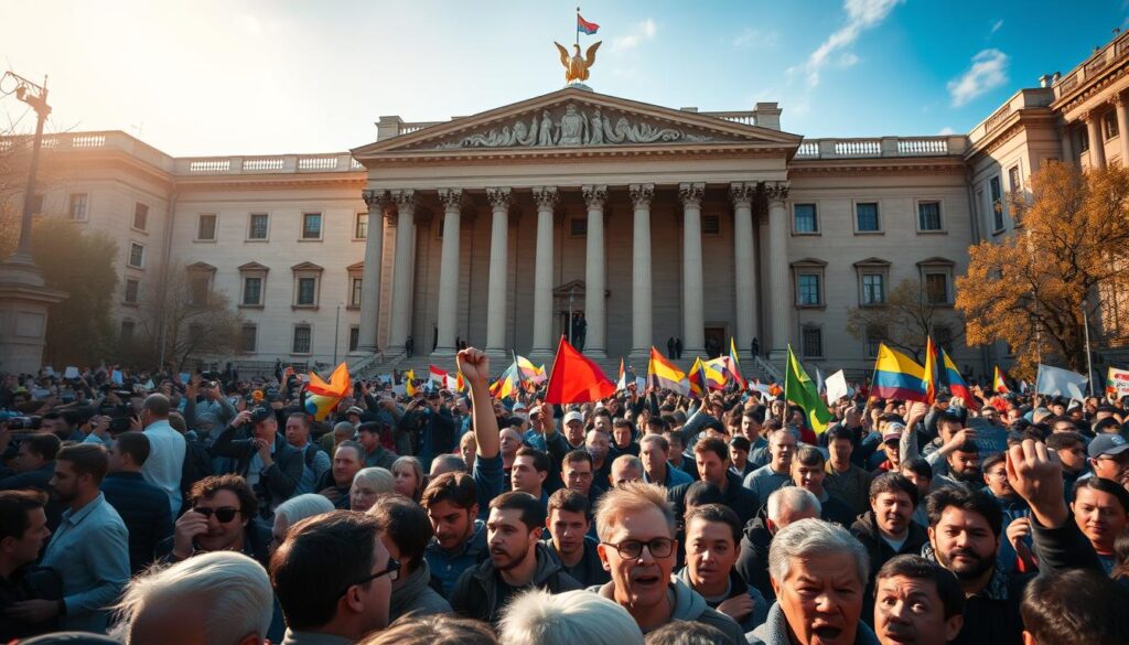 aksi demonstrasi politik