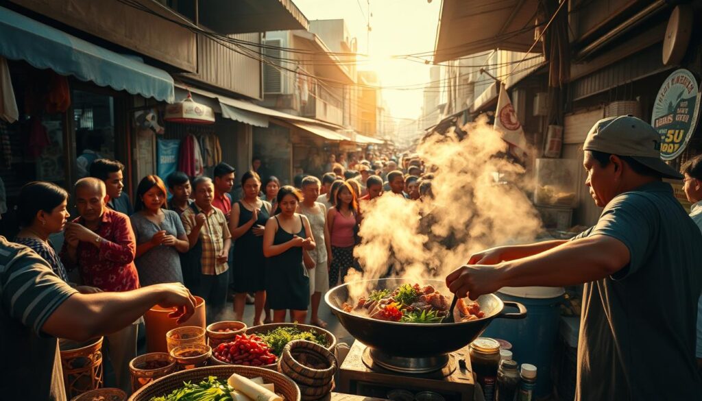tantangan street food
