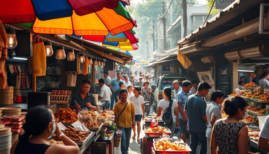 tempat street food
