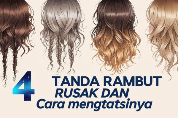4 Tanda Rambut Rusak dan Cara Mengatasinya